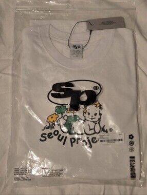 Seoul Projects "Newborn" - Mens Large Graphic T-Shirt - Made In Korea, New